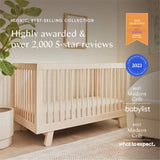 Babyletto Hudson 3-in-1 Convertible Crib with Toddler Bed Conversion Kit