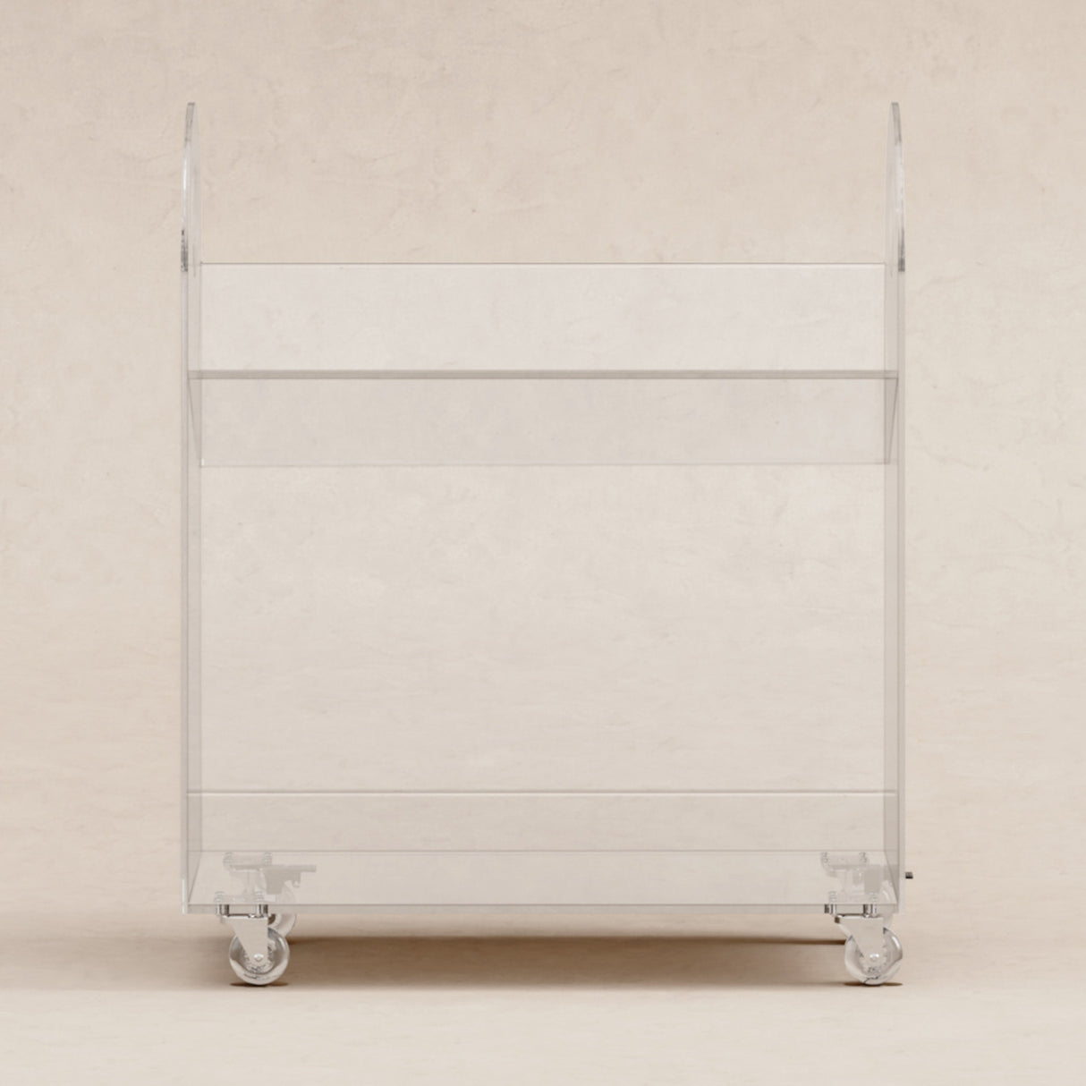 Babyletto Presto Acrylic Bookcase and Cart