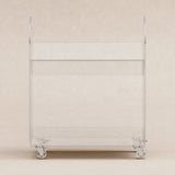 Babyletto Presto Acrylic Bookcase and Cart