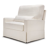 Namesake Crawford Pillowback Chair and a Half Comfort Swivel Glider