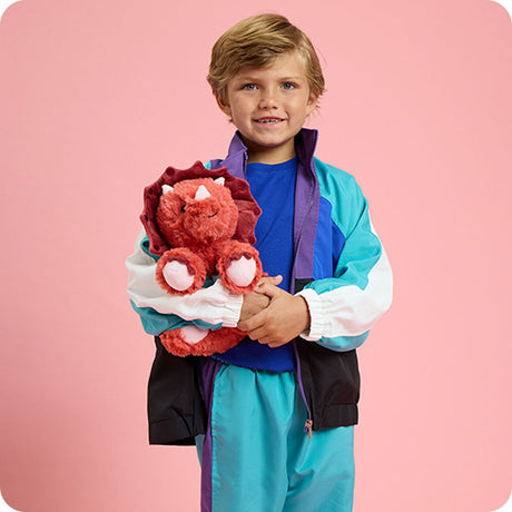 Red Triceratops by Warmies