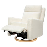 Babyletto Sigi Pro Power Recliner & Swivel Glider with Power Adjustable Headrest and Lumbar Support
