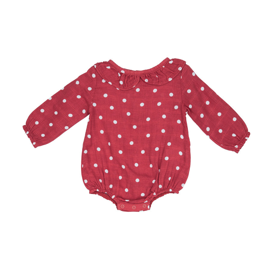 Ruffle Collar Bubble - Polka Dot by Angel Dear