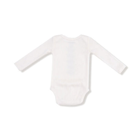 Angel Dear Basics Sugar Swizzle Lap Shoulder Bodysuit