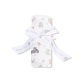 Angel Dear Woodland Babies Swaddle Blanket