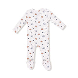 Angel Dear Footballs and Stars 2-Way Zipper Footie