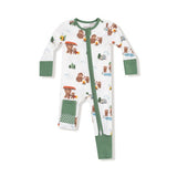 Angel Dear Bigfoot Camping 2-Way Zipper Romper