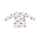 Angel Dear Crayon Construction Long Sleeve Loungewear Set