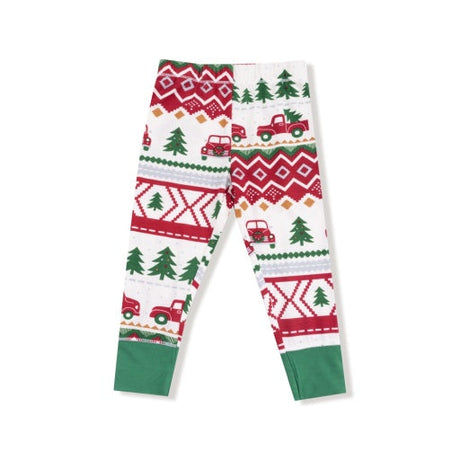 Red Truck Fair Isle L/SLoungewear Set by Angel Dear
