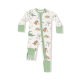 Angel Dear Baby Love Dinos 2-Way Zipper Romper