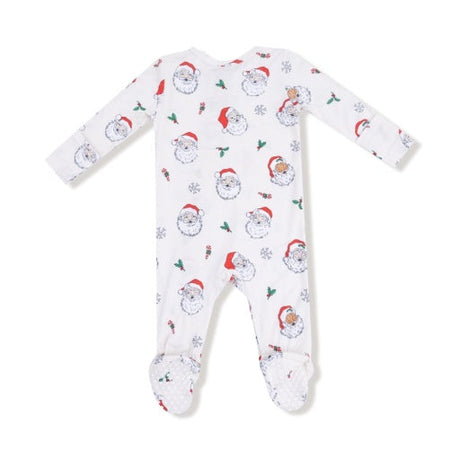 Angel Dear Vintage Santas 2-Way Zipper Footie