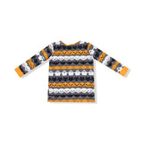 Angel Dear Halloween Paper Garland Glow  In The Dark  Long Sleeve Loungewear Set