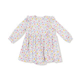 Angel Dear Fall Fruit Floral Ruffle Long Sleeve Bodysuit