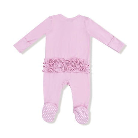 Angel Dear Basics Romance Rose 2-Way Zipper Footie