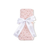 Angel Dear Carrie Floral Pink Bamboo Swaddle Blanket