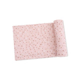 Angel Dear Carrie Floral Pink Bamboo Swaddle Blanket