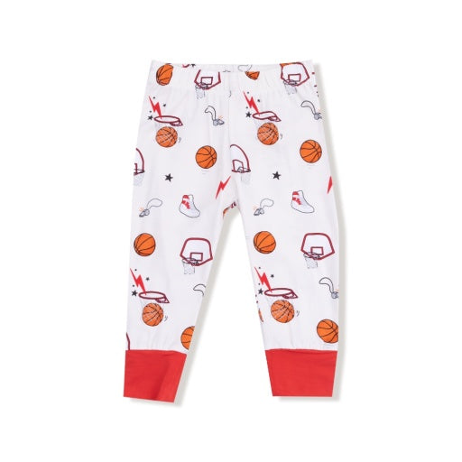 Angel Dear Basketball Uni- Long Sleeve Loungewear Set