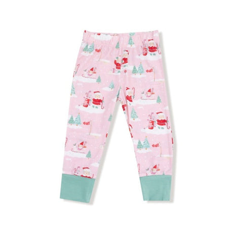 Golfing Mrs. Claus and Elves Long Sleeve Loungewear Set by Angel Dear
