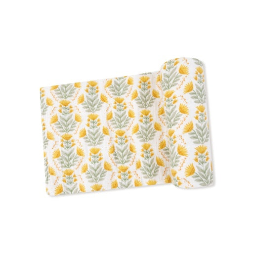 Angel Dear Winter Dandelions Swaddle Blanket