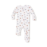 Angel Dear Footballs and Stars 2-Way Zipper Footie