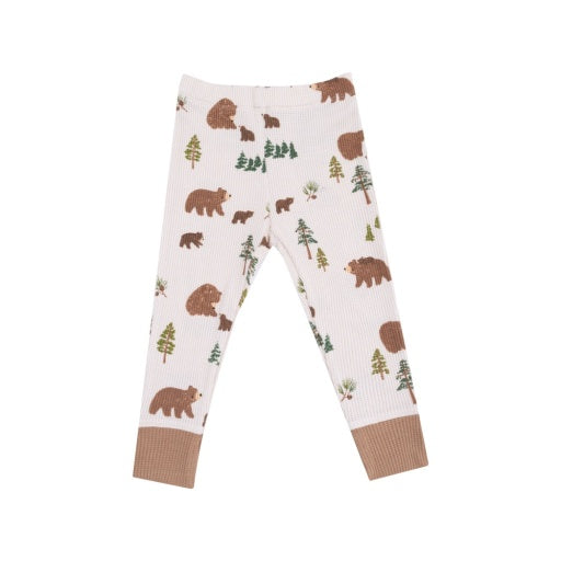 Angel Dear Sweet Brown Bears Long Sleeve Loungewear Set