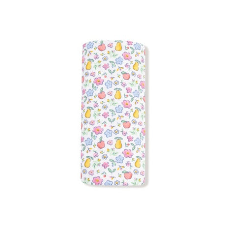 Angel Dear Fall Fruit Floral Swaddle Blanket