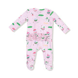 Angel Dear Golf Pros Girl 2-Way Zipper Ruffle Back Footie