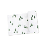 Angel Dear Tiny Forest Swaddle Blanket