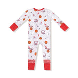 Angel Dear Basketball Uni- 2-Way Zipper Romper
