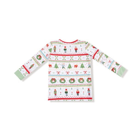 Nutcracker Fair Isle L/S Loungewear Set by Angel Dear