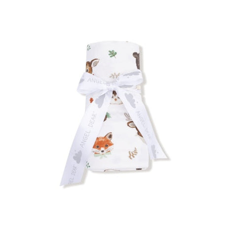 Angel Dear Woodland Animal Faces Swaddle Blanket