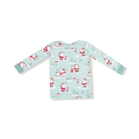 Golfing Santa and Elves Long Sleeve Loungewear Set by Angel Dear