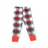 Holiday Plaid L/S Loungewear Set by Angel Dear