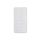 Angel Dear Basics Stripe Mineral Grey/White Swaddle Blanket