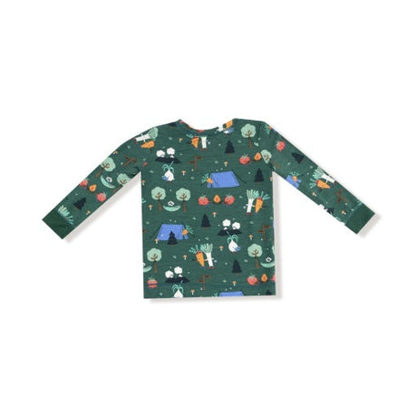 Angel Dear Camping Veggies Long Sleeve Loungewear Set