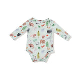 Angel Dear American Woodland Animals Lap Shoulder Bodysuit