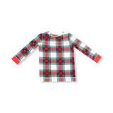 Holiday Plaid L/S Loungewear Set by Angel Dear
