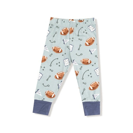 Angel Dear Touchdown Time Grey Mist Long Sleeve Loungewear Set
