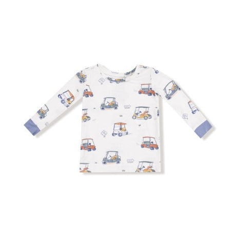 Angel Dear Zooming Golf Carts Long Sleeve Loungewear Set