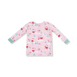Angel Dear Golfing Mrs. Claus and Elves Long Sleeve Loungewear Set