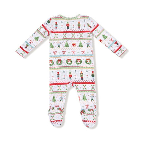 Angel Dear Nutcracker Fair Isle  2-Way Zipper Footie