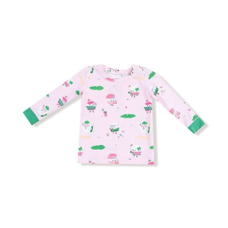 Angel Dear Golf Pros Girl Long Sleeve Loungewear Set