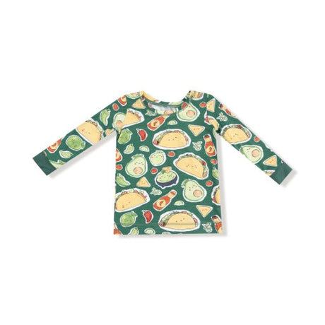 Angel Dear Happy Tacos Long Sleeve Loungewear Set