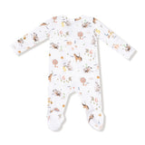 Angel Dear Farm Sounds 2-Way Zipper Footie