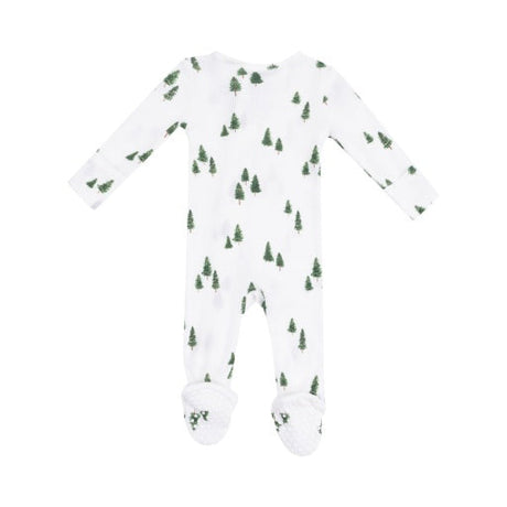 Tiny Forest 2-Way Zipper Footie by Angel Dear