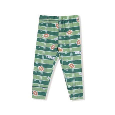 Football Field Glow in the Dark Long Sleeve Loungewear Set by Angel Dear