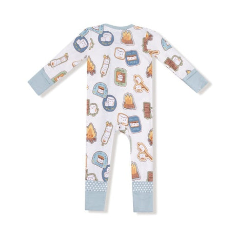 Angel Dear Smores 2-Way Zipper Romper