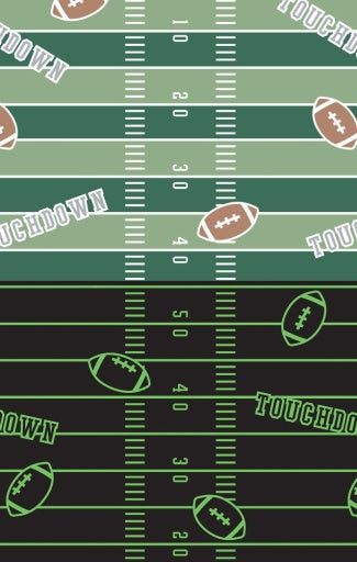 Football Field Glow in the Dark Lap Shoulder Bodysuit by Angel Dear