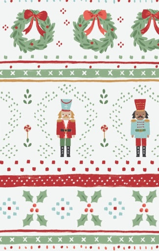 Nutcracker Fair Isle  2-Way Zipper Footie by Angel Dear