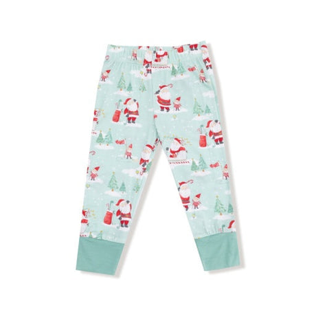 Golfing Santa and Elves Long Sleeve Loungewear Set by Angel Dear